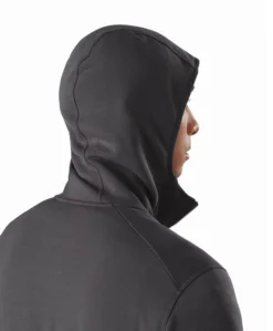 Vest Arc'teryx Men Kyanite AR Hoody Black -The North Kleding Winkel 3 Kyanite AR Hoody Glitch Hood Up