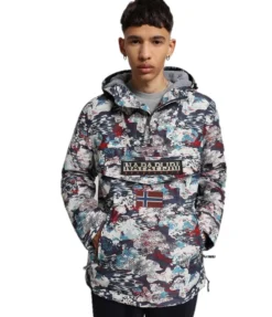 Jas Napapijri Men Rainforest Pocket Print 1 Multi Aop 21 -The North Kleding Winkel 3 NA4EGWF7C HERO