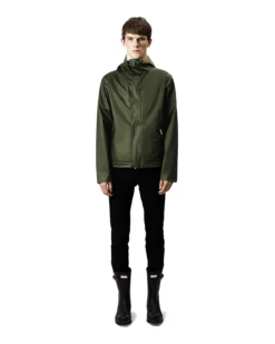 Regenjas Hunter Men Original Vinyl Windcheater Dark Olive -The North Kleding Winkel 3 Regenjas Hunter Men Original Vinyl Windcheater Dark Olive3