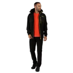 Regenjas Regatta Men Pack It III Black -The North Kleding Winkel 3 Web version RMW275 800 M 3