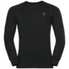 Ondershirt Odlo Men Active Warm Eco LS Black -The North Kleding Winkel 333090