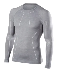 Longsleeve Falke Men Comfort Wool-Tech Grey Heather