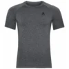 Ondershirt Odlo Men BL Top Crew Neck S/S Performance Warm Eco Black New Odlo Graphite Grey -The North Kleding Winkel 338976