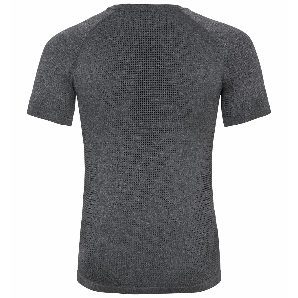 Ondershirt Odlo Men BL Top Crew Neck S/S Performance Warm Eco Black New Odlo Graphite Grey 4 Ondershirt Odlo Men BL Top Crew Neck S/S Performance Warm Eco Black New Odlo Graphite Grey - Afbeelding 2