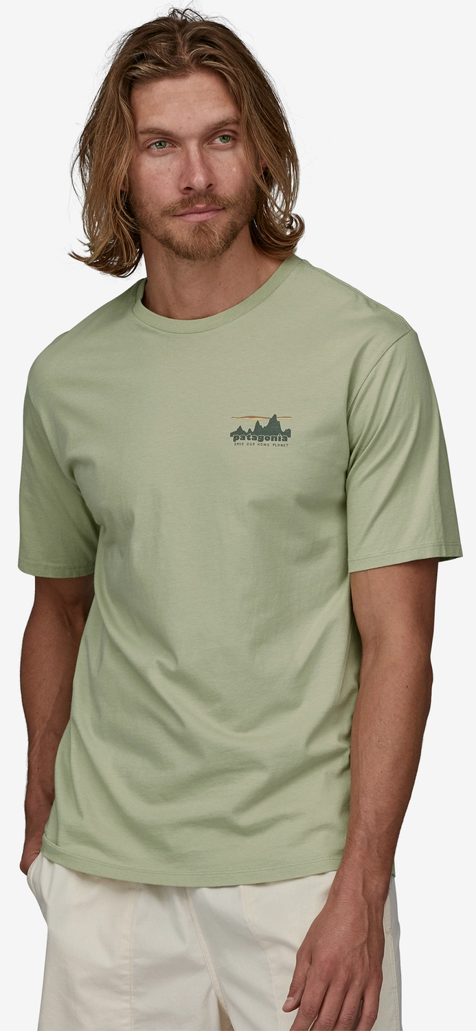T-Shirt Patagonia Men 73 Skyline Organic Salvia Green 3 T-Shirt Patagonia Men 73 Skyline Organic Salvia Green