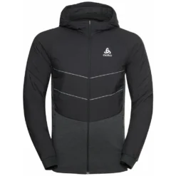 Hardloopjack Odlo Men Jacket Run Easy S-Thermic Black
