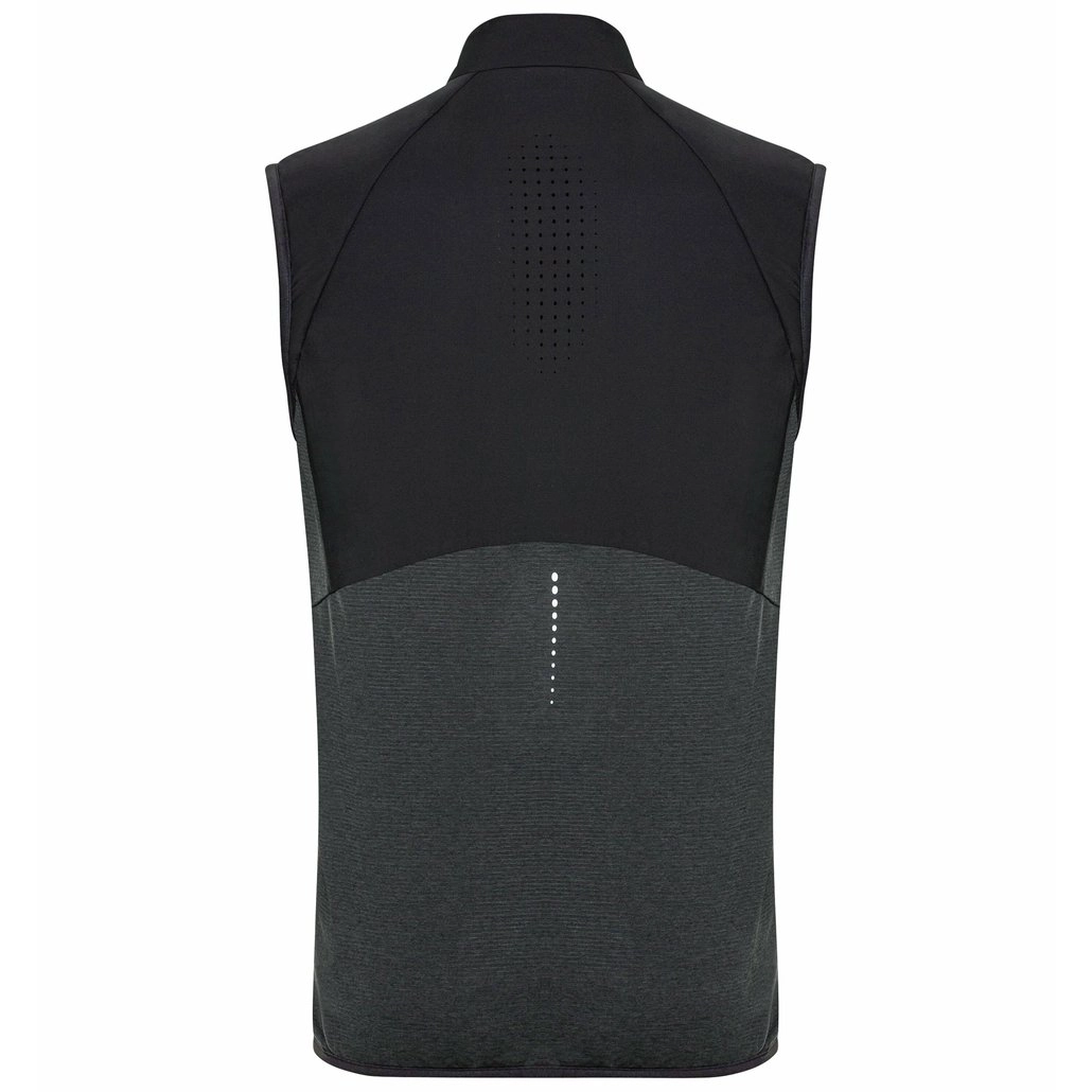 Hardloopvest Odlo Men Vest Run Easy S-Thermic Black 4 Hardloopvest Odlo Men Vest Run Easy S-Thermic Black - Afbeelding 2