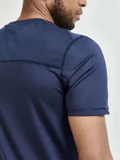 Sportshirt Craft Men ADV Essence SS Tee M Blaze -The North Kleding Winkel 4 1908753 396000 ADV20Essence20SS20Tee Closeup3