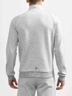 Vest Craft Men Core Soul Full Zip Jkt Grey Melange -The North Kleding Winkel 4 1910621 950000 Core20Soul20Full20Zip20Jacket20M Closeup3