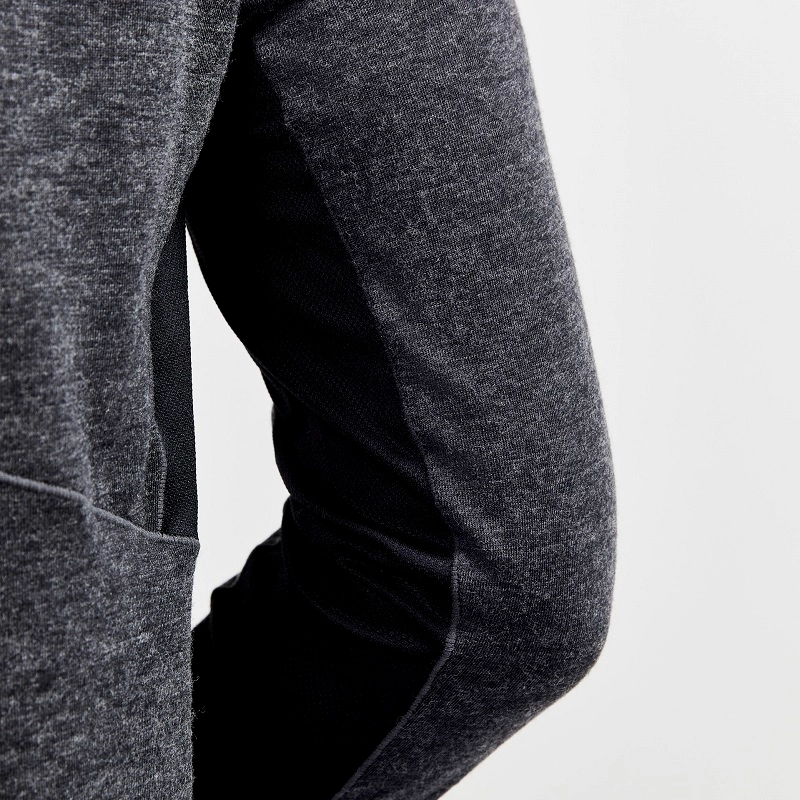 Trui Craft Men Adv SubZ Wools Ls Tee 2 Zwart 6 Trui Craft Men Adv SubZ Wools Ls Tee 2 Zwart - Afbeelding 4