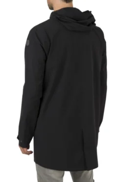 Regenjas AGU Men Urban Outdoor Long Parka Premium Rain Jacket Black -The North Kleding Winkel 4 430428 21