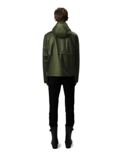 Regenjas Hunter Men Original Vinyl Windcheater Dark Olive -The North Kleding Winkel 4 Regenjas Hunter Men Original Vinyl Windcheater Dark Olive4