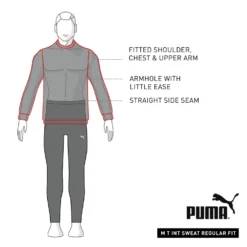 Trui Puma Men Essentials Big Logo Crew Gray -The North Kleding Winkel 4 pumapum 586680 03detailview06