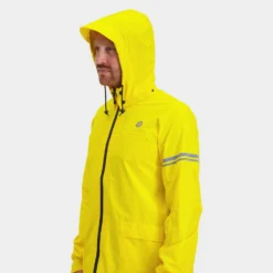 Regenjas Agu Men Original Rain Jacket Essential Yellow -The North Kleding Winkel 43441100 016 prod 13