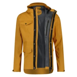 Regenjas Agu Men Pocket Jacket Urban Outdoor Mustard -The North Kleding Winkel 43520000 019 prod 11 5