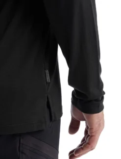 Longsleeve Icebreaker Men Sphere II LS Tee Black -The North Kleding Winkel 5 0A56D8001 5