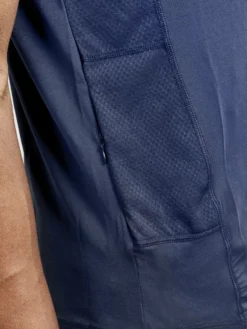 Sportshirt Craft Men ADV Essence SS Tee M Blaze -The North Kleding Winkel 5 1908753 396000 ADV20Essence20SS20Tee Closeup4