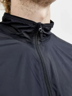 Vest Craft Men Adv Essence Wind Jacket Black -The North Kleding Winkel 5 1911443 999000 ADV20Essence20Wind20Jacket20M Closeup4