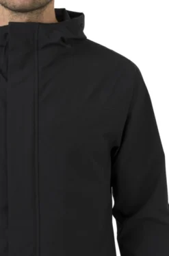 Regenjas AGU Men Urban Outdoor Long Parka Premium Rain Jacket Black -The North Kleding Winkel 5 430428 22