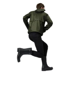 Regenjas Hunter Men Original Vinyl Windcheater Dark Olive -The North Kleding Winkel 5 Regenjas Hunter Men Original Vinyl Windcheater Dark Olive5