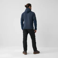 Trui Fjallraven Men Ovik Fleece Hoodie Navy -The North Kleding Winkel 5 fxjxjf