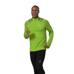 Longsleeve Odlo Men Mid Layer 1/2 Zip Axalp Ceramiwarm Lime Green Black 13 Longsleeve Odlo Men Mid Layer 1/2 Zip Axalp Ceramiwarm Lime Green Black -The North Kleding Winkel 5 t468204