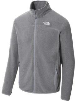 Vest The North Face Men 100 Glacier Full Zip TNF Medium Grey Heather 22