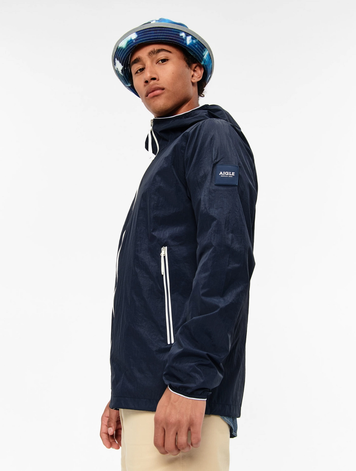 Regenjas Aigle Men Nacardo Marine Aigle 4 Regenjas Aigle Men Nacardo Marine Aigle - Afbeelding 2