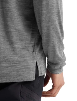 Longsleeve Icebreaker Men Sphere II LS Tee Metro Heather 14 Longsleeve Icebreaker Men Sphere II LS Tee Metro Heather -The North Kleding Winkel 6 0A56D8016 6