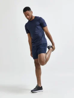 Sportshirt Craft Men ADV Essence SS Tee M Blaze -The North Kleding Winkel 6 1908753 396000 ADV20Essence20SS20Tee Closeup5