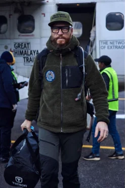 Vest Tenson Men Himalaya Teddy Zip Olive -The North Kleding Winkel 6 5017413680 4