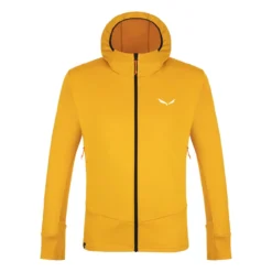 Vest Salewa Men Puez Polarlite Hooded Gold