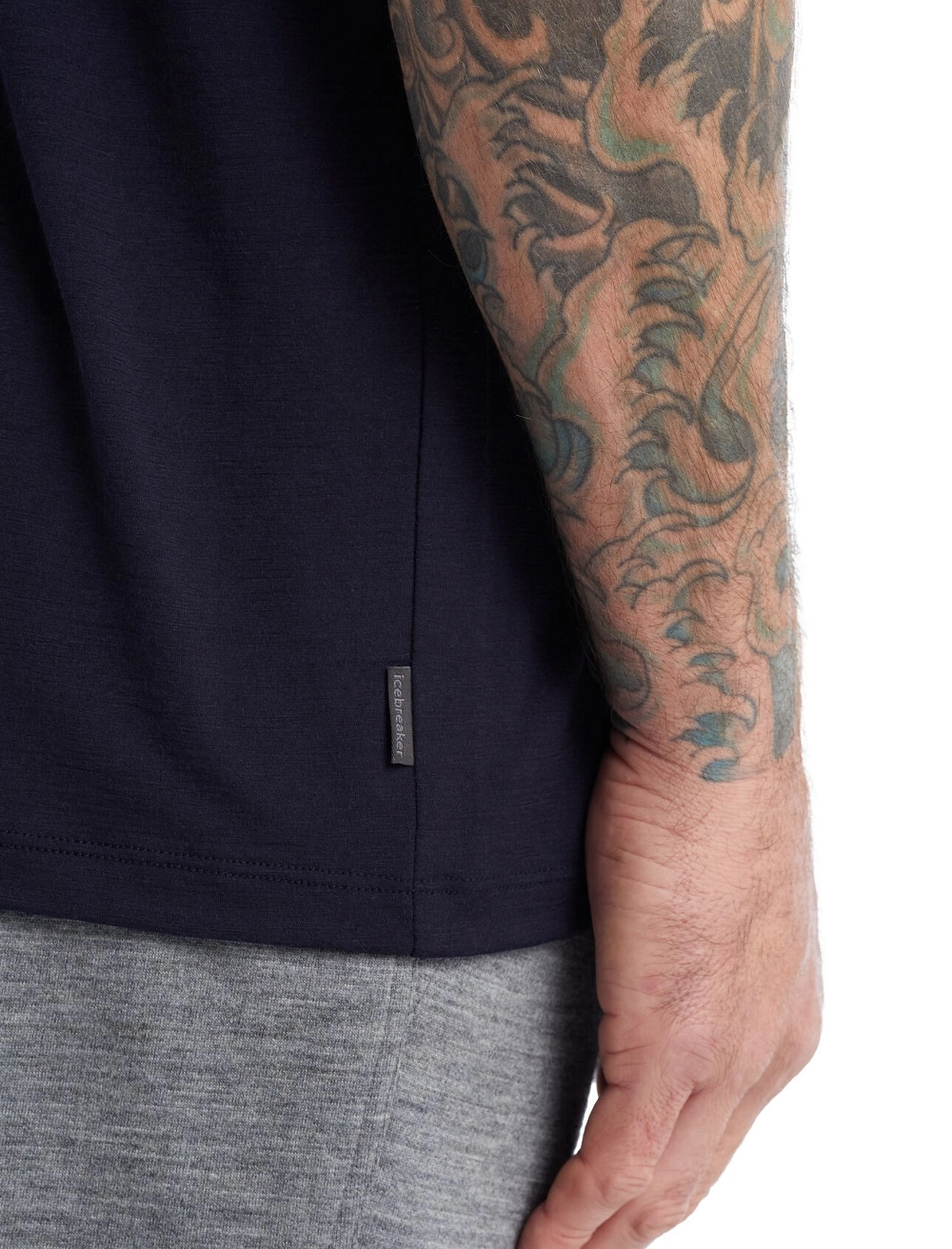 T-Shirt Icebreaker Men Tech Lite II SS Tee Midnight Navy 9 T-Shirt Icebreaker Men Tech Lite II SS Tee Midnight Navy - Afbeelding 7