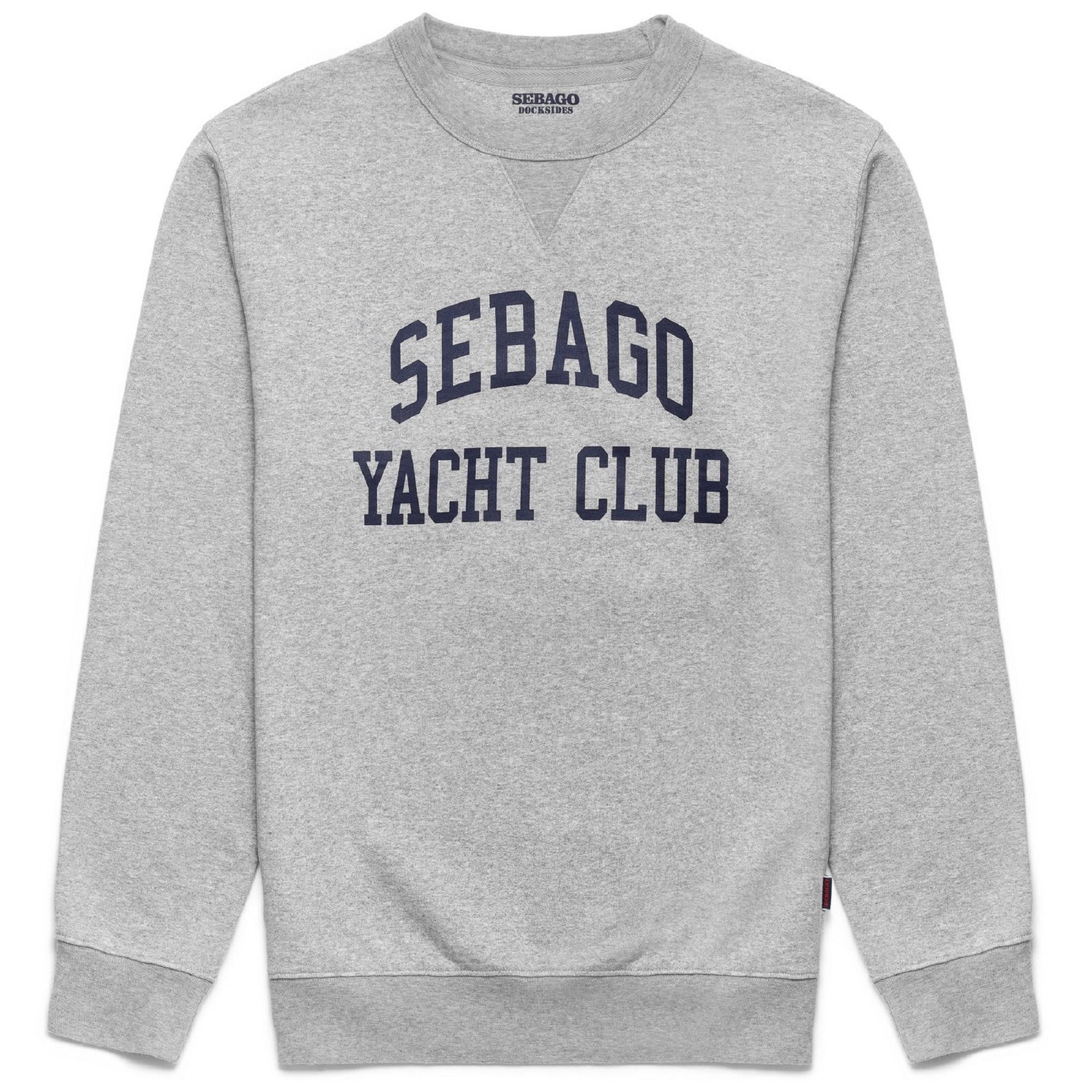 Trui Sebago Men Boothbay Grey Mid Melange 2 Trui Sebago Men Boothbay Grey Mid Melange