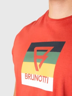 T-Shirt Brunotti Men Tim-Print Terra Cotta -The North Kleding Winkel 9 2211100131 2554 5 2048x