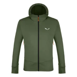 Vest Salewa Men Puez Polarlite Hooded Thyme