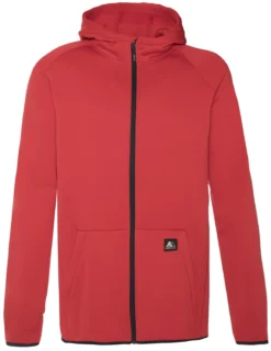 Vest Protest Men Acidil Full Zip Hoody Mars Red
