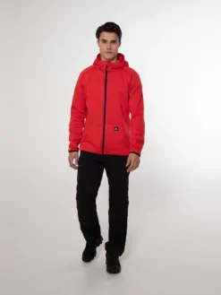 Vest Protest Men Acidil Full Zip Hoody Mars Red -The North Kleding Winkel Acidil 2