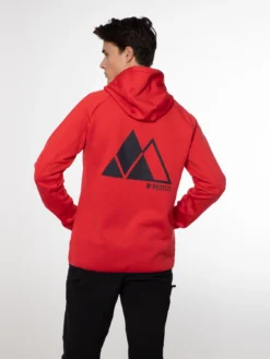 Vest Protest Men Acidil Full Zip Hoody Mars Red -The North Kleding Winkel Acidil 5