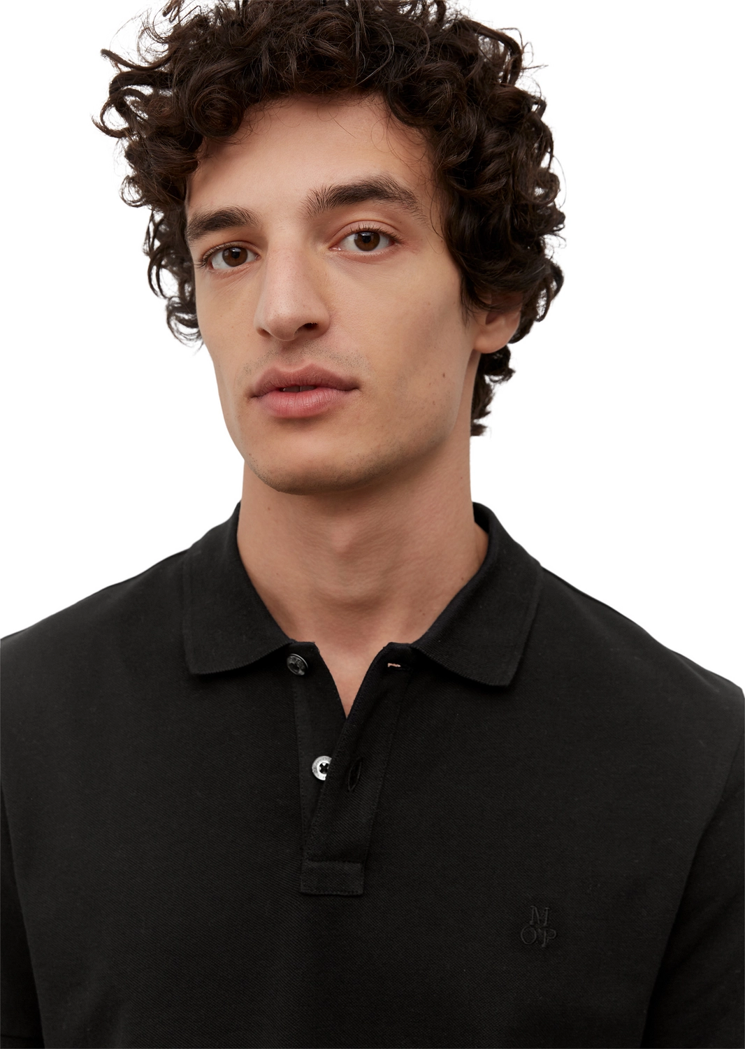 Polo Marc O'Polo Men B21226653000 Black 6 Polo Marc O'Polo Men B21226653000 Black - Afbeelding 4