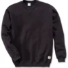 Trui Carhartt Men Midweight Crewneck Sweatshirt Black 1 Trui Carhartt Men Midweight Crewneck Sweatshirt Black -The North Kleding Winkel Carhartt