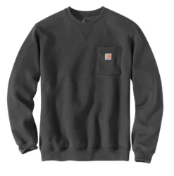 Trui Carhartt Men Crewneck Pocket Sweatshirt Carbon Heather