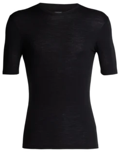Ondershirt Icebreaker Mens 175 Everyday SS Crewe Black
