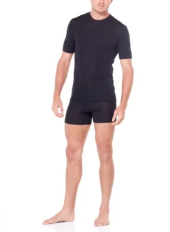 Ondershirt Icebreaker Mens 175 Everyday SS Crewe Black -The North Kleding Winkel FW18 MEN 175 EVERYDAY SS CREWE 104482001 4
