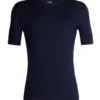 Ondershirt Icebreaker Mens 200 Oasis SS Crewe Midnight Navy -The North Kleding Winkel FW18 MEN 200 OASIS SS CREWE 104509401 1