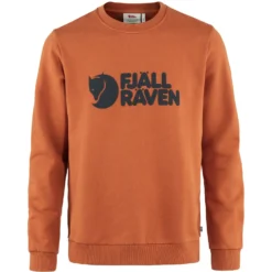 Trui Fjallraven Men Fjallraven Logo Sweater Terracotta Brown
