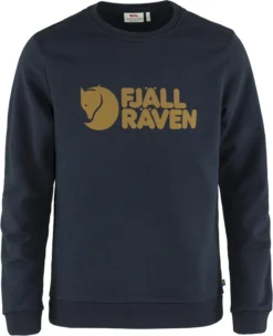 Fjallraven Trui Fjällräven Men Logo Sweater M Dark Navy