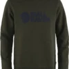 Fjallraven Trui Fjällräven Men Logo Sweater M Deep Forest -The North Kleding Winkel Fjallraven Logo Sweater M 84142 662 A MAIN FJR
