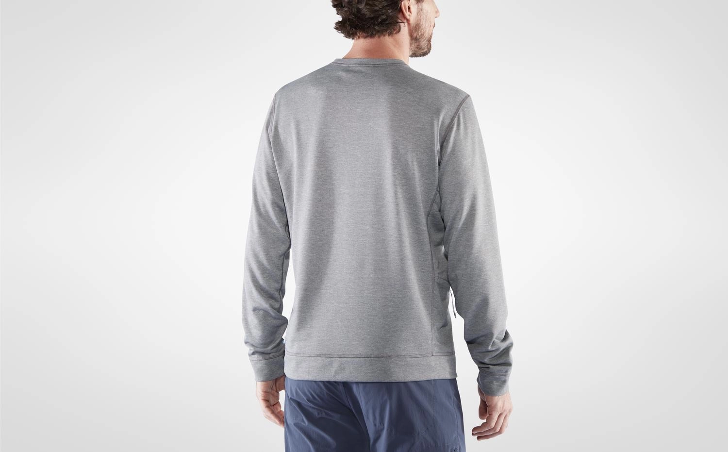 Trui Fjallraven Men High Coast Lite Sweater Grey 6 Trui Fjallraven Men High Coast Lite Sweater Grey - Afbeelding 4