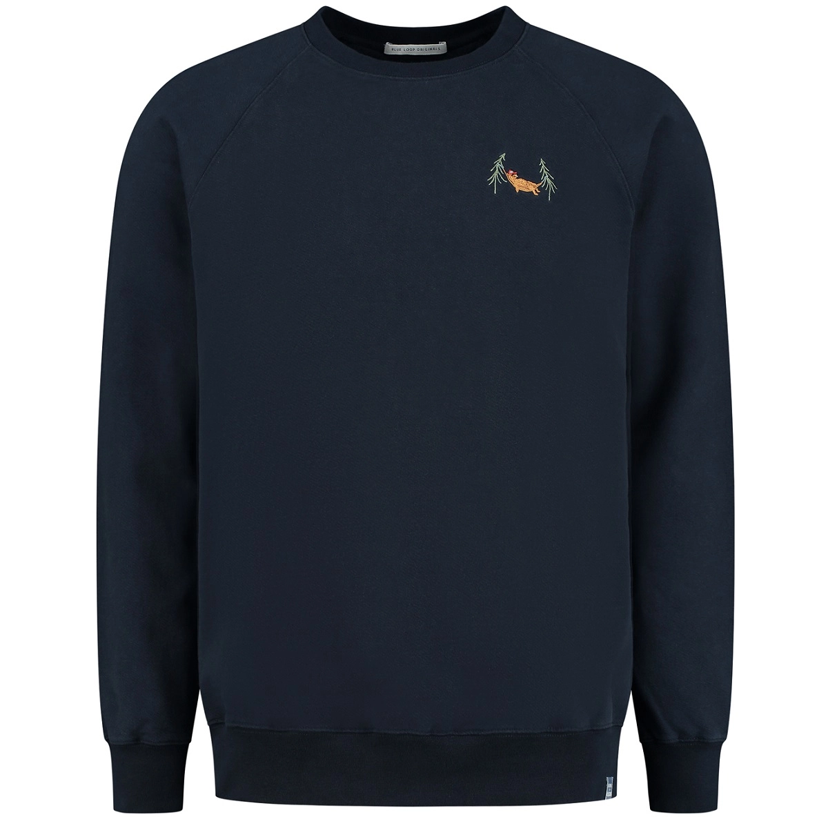 Trui Blue Loop Men Blue Fleece Bear Sweater Dress Blue 3 Trui Blue Loop Men Blue Fleece Bear Sweater Dress Blue